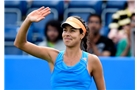 BIRMINGHAM, ENGLAND - JUNE 10:  Ana Ivanovic of Serbia celebrates winning her first round match against Mona Barthel of Germany on day two of the Aegon Classic at Edgbaston Priory Club on June 10, 2014 in Birmingham, England.  (Photo by Tom Dulat/Getty Images)